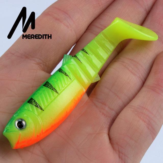 Meredith 5Pcs 10.5G 10Cm Lures Fishing Lures Soft Fishing Baits Cannibal Soft-MEREDITH Official Store-F-Bargain Bait Box