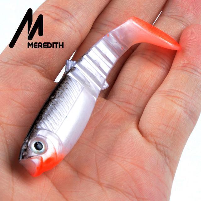Meredith 5Pcs 10.5G 10Cm Lures Fishing Lures Soft Fishing Baits Cannibal Soft-MEREDITH Official Store-G-Bargain Bait Box