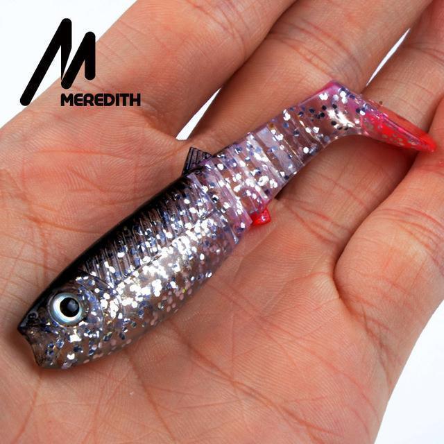 Meredith 5Pcs 10.5G 10Cm Lures Fishing Lures Soft Fishing Baits Cannibal Soft-MEREDITH Official Store-H-Bargain Bait Box