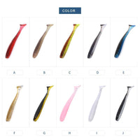 Meredith 65Mm/1.35G 20Pcs/Lot Swimbait Craws Swing Impact Fishing Lures Soft-MEREDITH Official Store-A-Bargain Bait Box