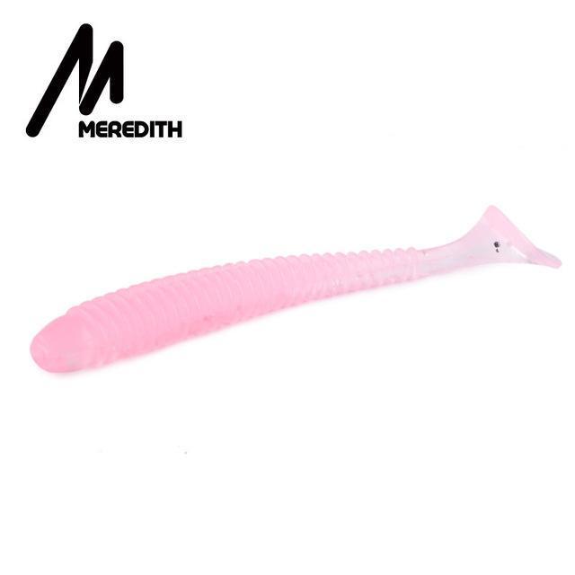 Meredith 65Mm/1.35G 20Pcs/Lot Swimbait Craws Swing Impact Fishing Lures Soft-MEREDITH Official Store-H-Bargain Bait Box
