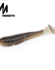Meredith 75Mm/3G 10Pcs/Lot Fishing Soft Lures Craws Soft Lures Fat Swing-MEREDITH Official Store-B-Bargain Bait Box
