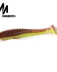 Meredith 75Mm/3G 10Pcs/Lot Fishing Soft Lures Craws Soft Lures Fat Swing-MEREDITH Official Store-C-Bargain Bait Box