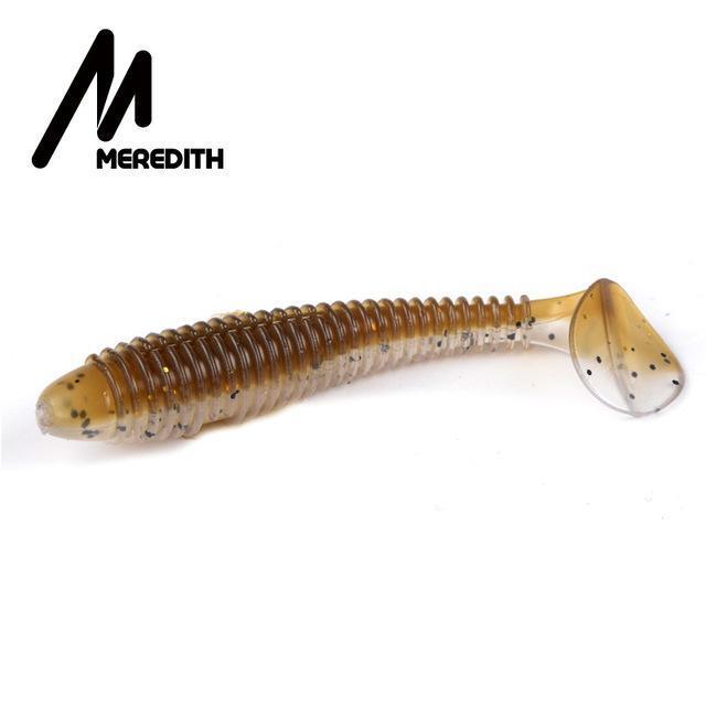 Meredith 75Mm/3G 10Pcs/Lot Fishing Soft Lures Craws Soft Lures Fat Swing-MEREDITH Official Store-F-Bargain Bait Box