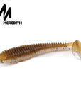 Meredith 75Mm/3G 10Pcs/Lot Fishing Soft Lures Craws Soft Lures Fat Swing-MEREDITH Official Store-F-Bargain Bait Box