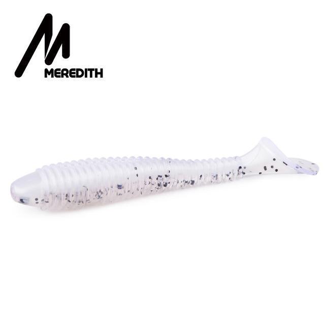 Meredith 75Mm/3G 10Pcs/Lot Fishing Soft Lures Craws Soft Lures Fat Swing-MEREDITH Official Store-I-Bargain Bait Box