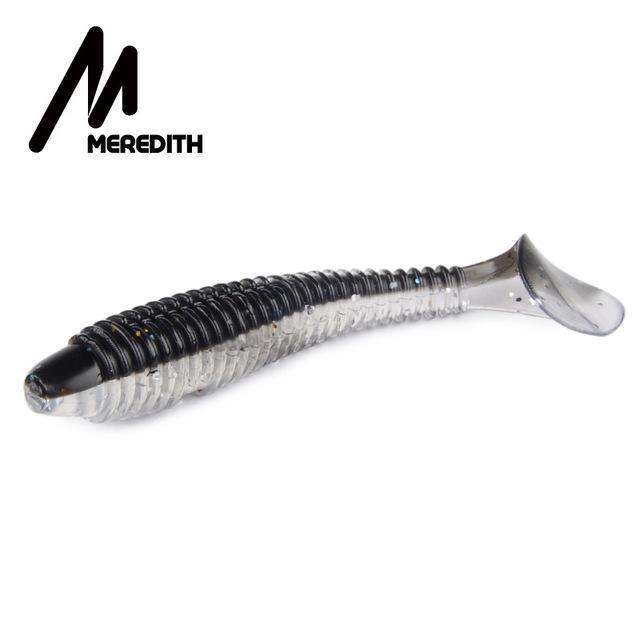 Meredith 75Mm/3G 10Pcs/Lot Fishing Soft Lures Craws Soft Lures Fat Swing-MEREDITH Official Store-J-Bargain Bait Box
