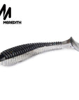 Meredith 75Mm/3G 10Pcs/Lot Fishing Soft Lures Craws Soft Lures Fat Swing-MEREDITH Official Store-J-Bargain Bait Box