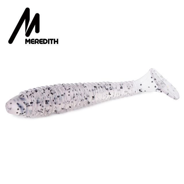 Meredith 75Mm/3G 10Pcs/Lot Fishing Soft Lures Craws Soft Lures Fat Swing-MEREDITH Official Store-K-Bargain Bait Box
