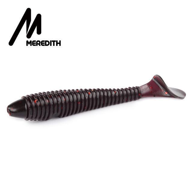 Meredith 75Mm/3G 10Pcs/Lot Fishing Soft Lures Craws Soft Lures Fat Swing-MEREDITH Official Store-M-Bargain Bait Box