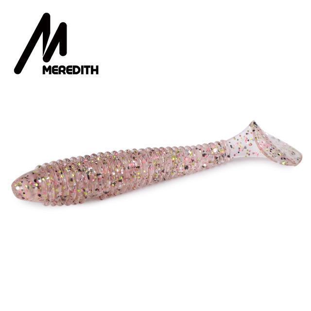 Meredith 75Mm/3G 10Pcs/Lot Fishing Soft Lures Craws Soft Lures Fat Swing-MEREDITH Official Store-P-Bargain Bait Box
