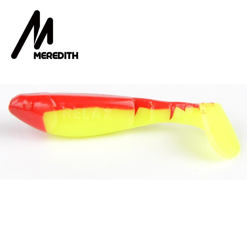 Meredith 7Cm 4.5G 8Pcs Set Of 3 Predator Tackle Soft Plastic Jig Heads Pike-MEREDITH Official Store-A-Bargain Bait Box