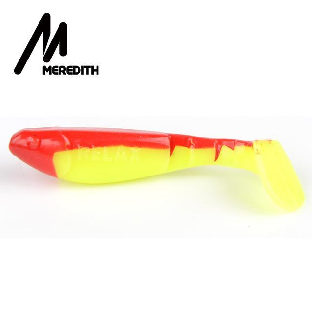 Meredith 7Cm 4.5G 8Pcs Set Of 3 Predator Tackle Soft Plastic Jig Heads Pike-MEREDITH Official Store-E-Bargain Bait Box