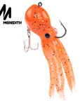 Meredith Fishing 23G 9Cm Long Tail Soft Lead Octopus Fishing Lures Retail-MEREDITH Official Store-COLOR A-Bargain Bait Box