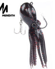 Meredith Fishing 23G 9Cm Long Tail Soft Lead Octopus Fishing Lures Retail-MEREDITH Official Store-COLOR C-Bargain Bait Box