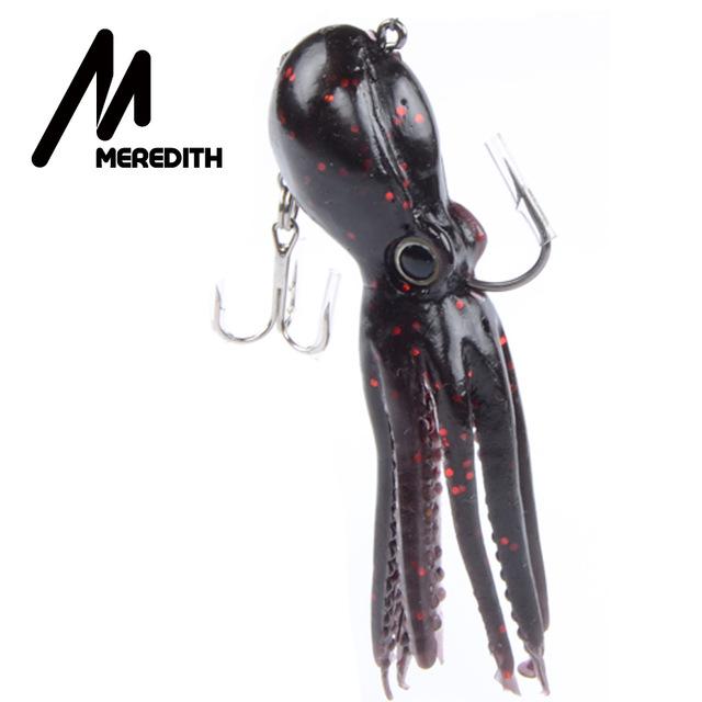 Meredith Fishing 23G 9Cm Long Tail Soft Lead Octopus Fishing Lures Retail-MEREDITH Official Store-COLOR C-Bargain Bait Box