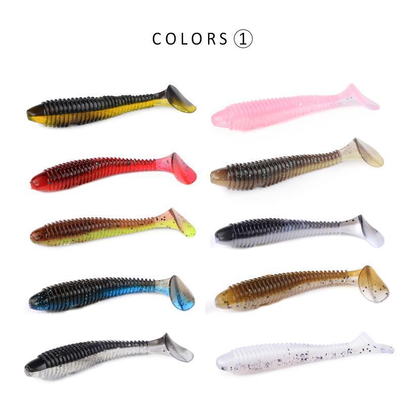 Meredith Fishing Lures Fat Swing Impact Swimbait 85Mm/5.5G 10Pc/Lot Craws Soft-MEREDITH Official Store-A-Bargain Bait Box