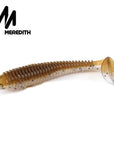 Meredith Fishing Lures Fat Swing Impact Swimbait 85Mm/5.5G 10Pc/Lot Craws Soft-MEREDITH Official Store-F-Bargain Bait Box