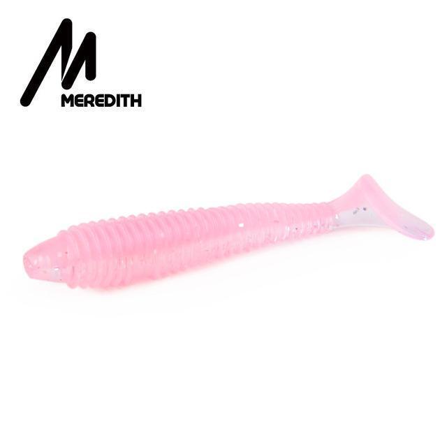 Meredith Fishing Lures Fat Swing Impact Swimbait 85Mm/5.5G 10Pc/Lot Craws Soft-MEREDITH Official Store-H-Bargain Bait Box