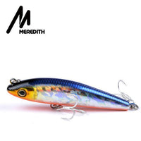 Meredith Hot Model Retail Fishing Lures,Hard Bait Assorted Colors, Popper 90Mm-MEREDITH Official Store-C-Bargain Bait Box