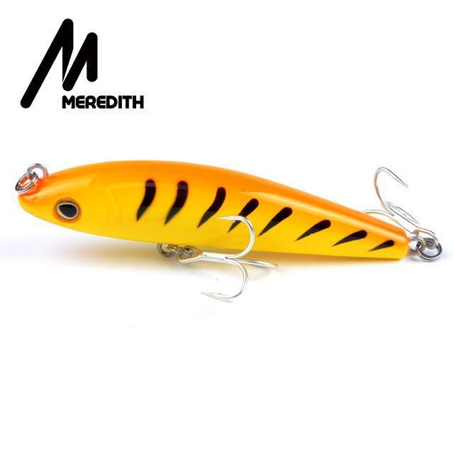 Meredith Hot Model Retail Fishing Lures,Hard Bait Assorted Colors, Popper 90Mm-MEREDITH Official Store-D-Bargain Bait Box