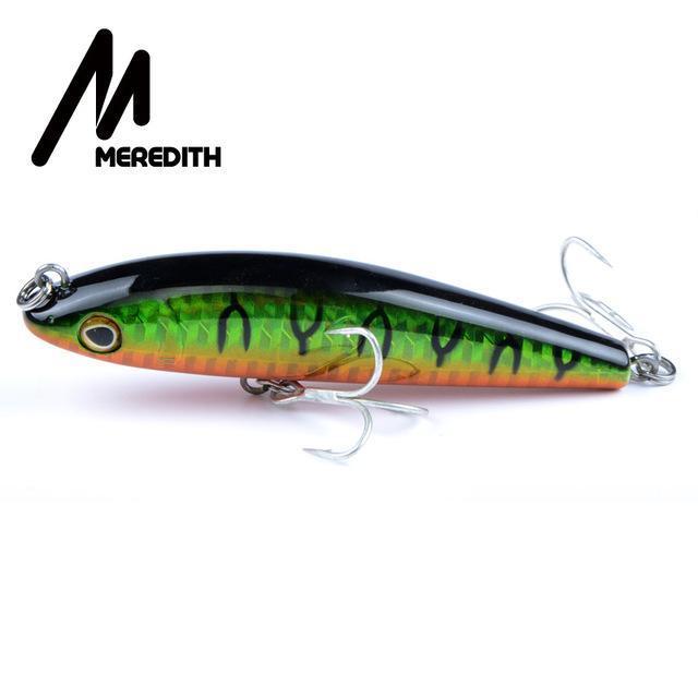 Meredith Hot Model Retail Fishing Lures,Hard Bait Assorted Colors, Popper 90Mm-MEREDITH Official Store-G-Bargain Bait Box