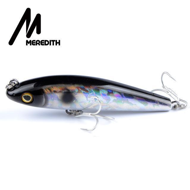 Meredith Hot Model Retail Fishing Lures,Hard Bait Assorted Colors, Popper 90Mm-MEREDITH Official Store-H-Bargain Bait Box