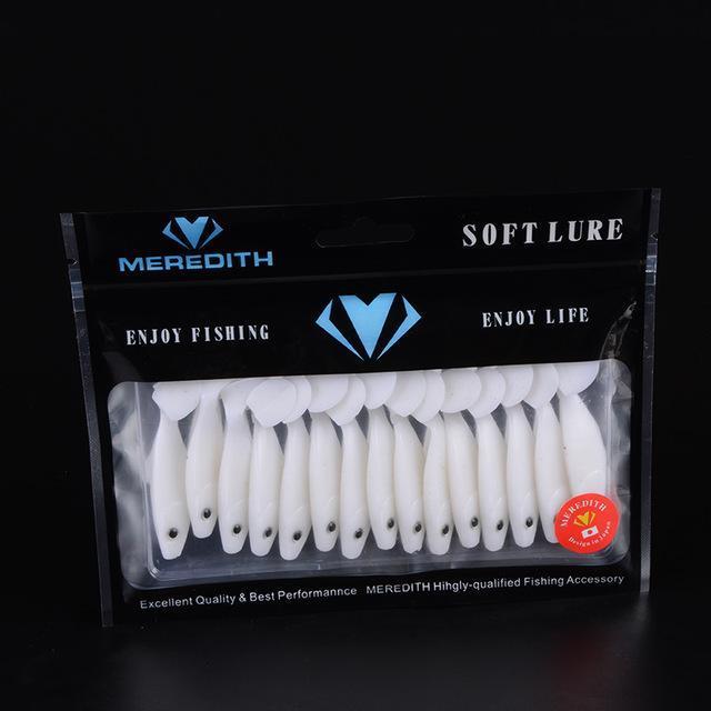 Meredith Lure Jx53-05 Retail Hot Seller 15Pcs 55Mm 2G Fishing Soft Lures Fishing-MEREDITH Official Store-I-Bargain Bait Box
