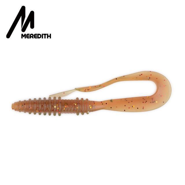 Meredith Mad Wag Mini 5Cm 0.6G 20/Pcs Artificial Silicone Lures Fishing Soft-MEREDITH Official Store-L-Bargain Bait Box