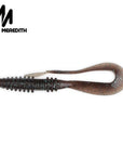 Meredith Mad Wag Mini 5Cm 0.6G 20/Pcs Artificial Silicone Lures Fishing Soft-MEREDITH Official Store-N-Bargain Bait Box