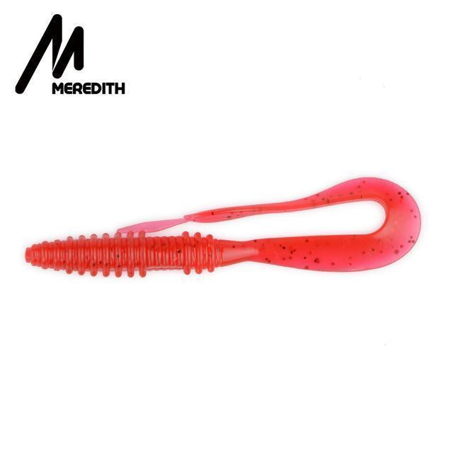 Meredith Mad Wag Mini 5Cm 0.6G 20/Pcs Artificial Silicone Lures Fishing Soft-MEREDITH Official Store-T-Bargain Bait Box