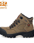 Merrto Brand Women'S Hiking Shoes Non-Slip Sneaker Outdoor Hiking Trekking-Workout Fitness Store-1Khaki-5-Bargain Bait Box