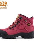 Merrto Brand Women'S Hiking Shoes Non-Slip Sneaker Outdoor Hiking Trekking-Workout Fitness Store-7 Rose red-5-Bargain Bait Box