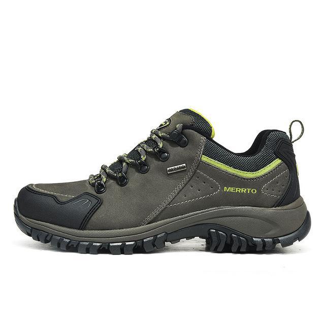 Merrto Hiking Climbing Shoes Male Breathable Walking Sneakers Male Light-MERRTO Official Store-18213 Gray-6.5-Bargain Bait Box