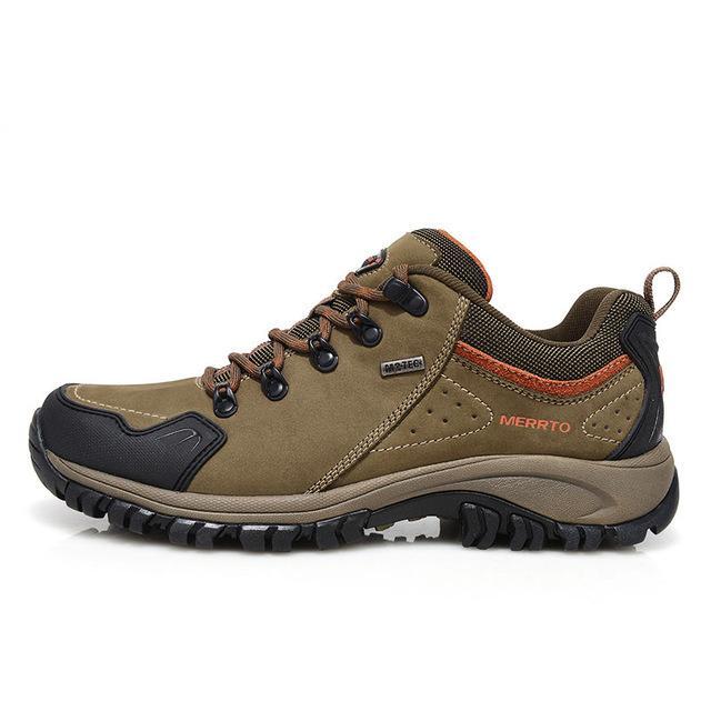 Merrto Hiking Climbing Shoes Male Breathable Walking Sneakers Male Light-MERRTO Official Store-18213 Khaki-6.5-Bargain Bait Box