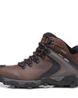 Merrto Man Hiking Shoes Waterproof Boots Climbing Trekking Mountain Walking-MERRTO Official Store-Brown-6.5-Bargain Bait Box