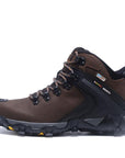 Merrto Man Hiking Shoes Waterproof Boots Climbing Trekking Mountain Walking-MERRTO Official Store-Coffee-6.5-Bargain Bait Box