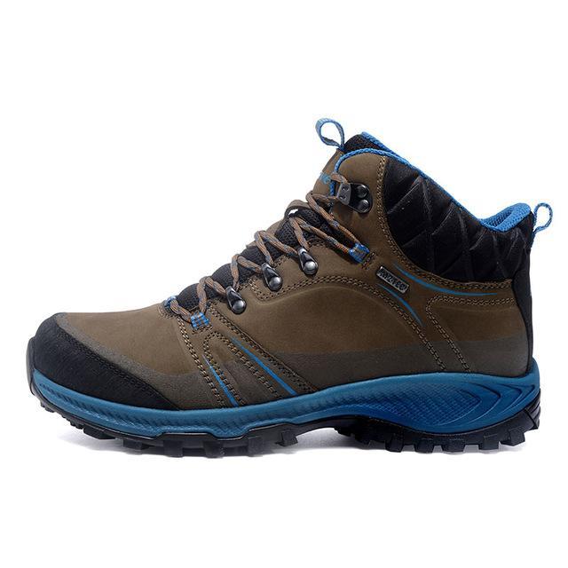 Merrto Men Hiking Shoes Anti Slip Outdoor Sport Shoes Walking Trekking-MERRTO Official Store-Olive-6.5-Bargain Bait Box