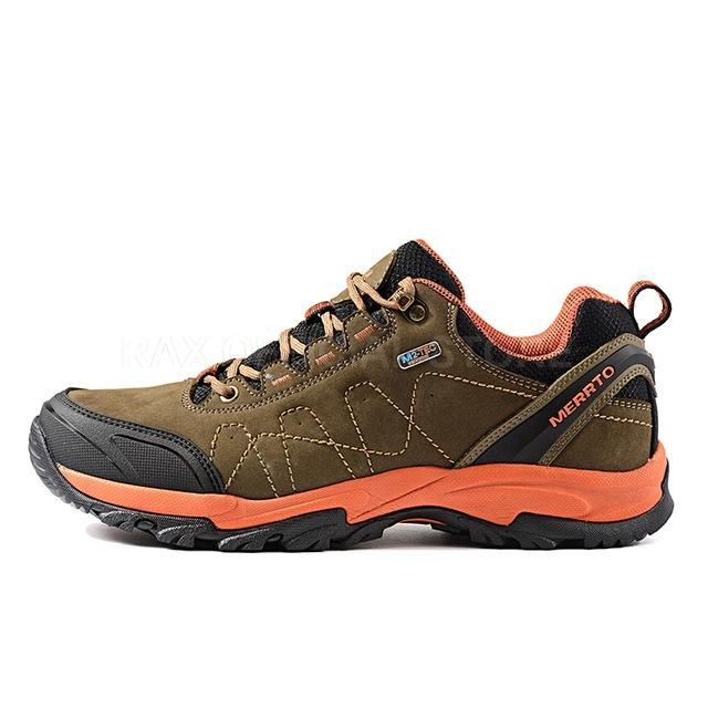 Merrto Men Women Hiking Shoes Genuine Leather Hiking Boots Trekking Shoes-LKT Sporting Goods Store-Ganlanse sneakers-38-Bargain Bait Box
