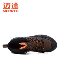Merrto Outdoor Waterproof Hiking Boots For Men Breathable Shoes Hiking-LKT Sporting Goods Store-Kaqi hiking boots-39-Bargain Bait Box