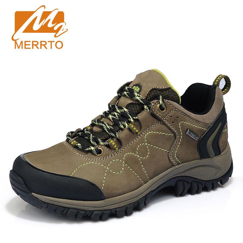 Merrto Women Hunting Shoes Hiking Shoes Waterproof Cowhide Trekking Shoes-Hiking Shoes-MERRTO Official Store-18209 Khaki-5-Bargain Bait Box