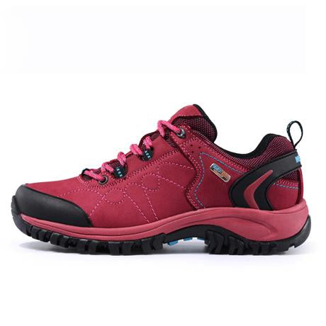 Merrto Women Hunting Shoes Hiking Shoes Waterproof Cowhide Trekking Shoes-Hiking Shoes-MERRTO Official Store-18209 Red-5-Bargain Bait Box