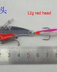 Metal Fishing Lure Crankbait Floating Crank Spinnerbait Green And Gold Bait-Rompin Fishing Tackle Store-12g red head-Bargain Bait Box