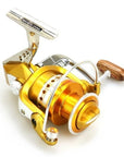 Metal Fishing Reels Spinning Baitcasting Reel Molinete Carretilha Pesca-Spinning Reels-Outdoor Sports & fishing gear-1000 Series-Bargain Bait Box