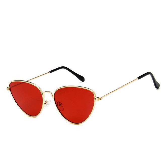 Metal Frame Retro Cat Eyes Sun Glasses For Women Summer Style Classic-Sunglasses-Snvne Store-1-Bargain Bait Box