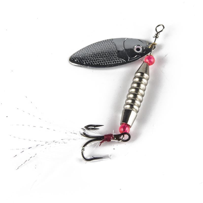 Metal Spinner Fishing Bait Spoon 7G-20G Fishing Lure Silver/Gold Color Retail-SEALURER Official Store-A-Bargain Bait Box