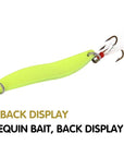Metal Spinner Spoon Fishing Lure Luminous Hard Baits Sequins Noise Paillette-SEAPESCA Fishing Store-5g-Bargain Bait Box