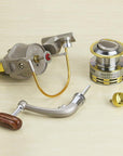 Metal Spinning Fishing Reel 8 Bearing Balls 5.1:1 1000-7000 Series Fishing-Spinning Reels-MASALING CO.,LTD-1000 Series-Bargain Bait Box
