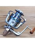 Metal Spinning Fishing Reels Left/Right Metal Handle Non-Gap Fishing Spinning-Spinning Reels-Sports fishing products-2000 Series-Bargain Bait Box