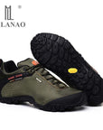 Milanao Arrival Climbing Mountaineer Man Shoestrekking Trainer Sport Walking-MILANAO Official Store-Men Army Green-4-Bargain Bait Box